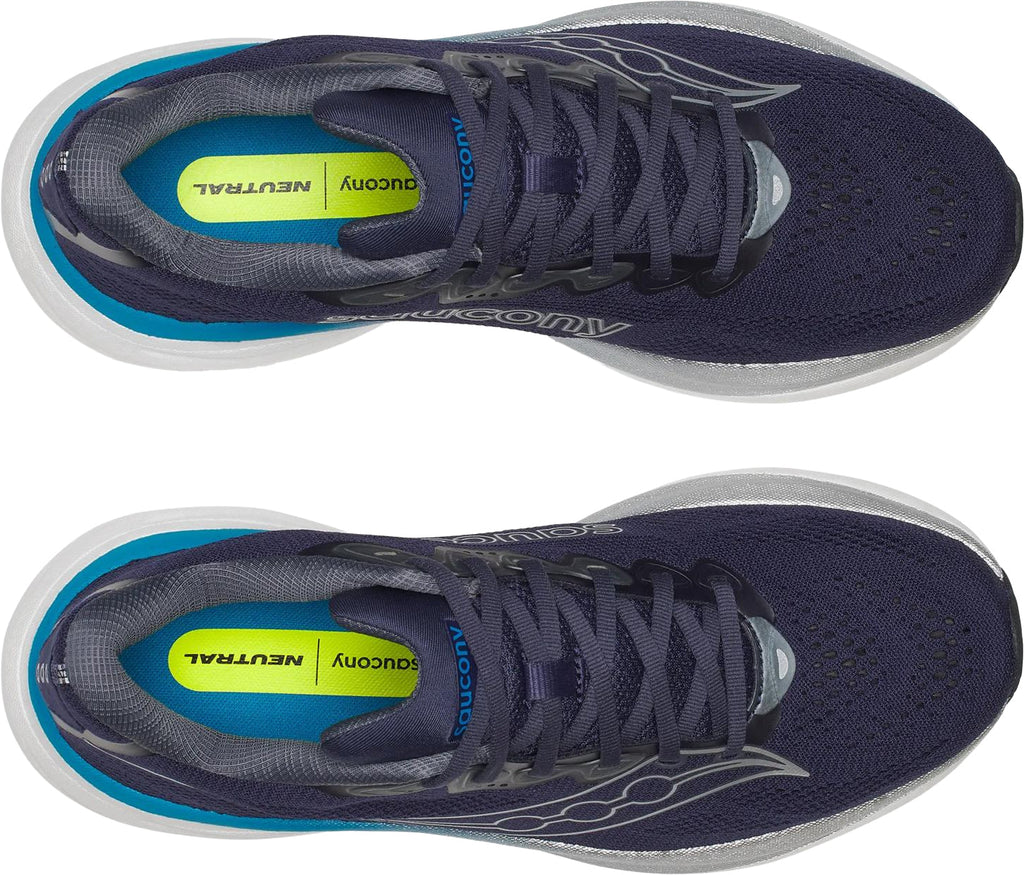 Saucony Ride 19 Mens Running Shoes - Blue