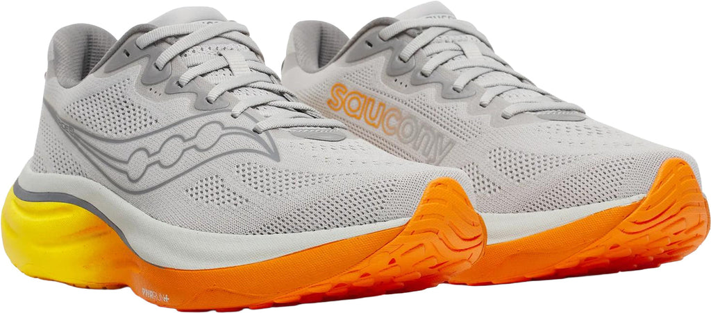 Saucony Ride 19 Mens Running Shoes - Grey