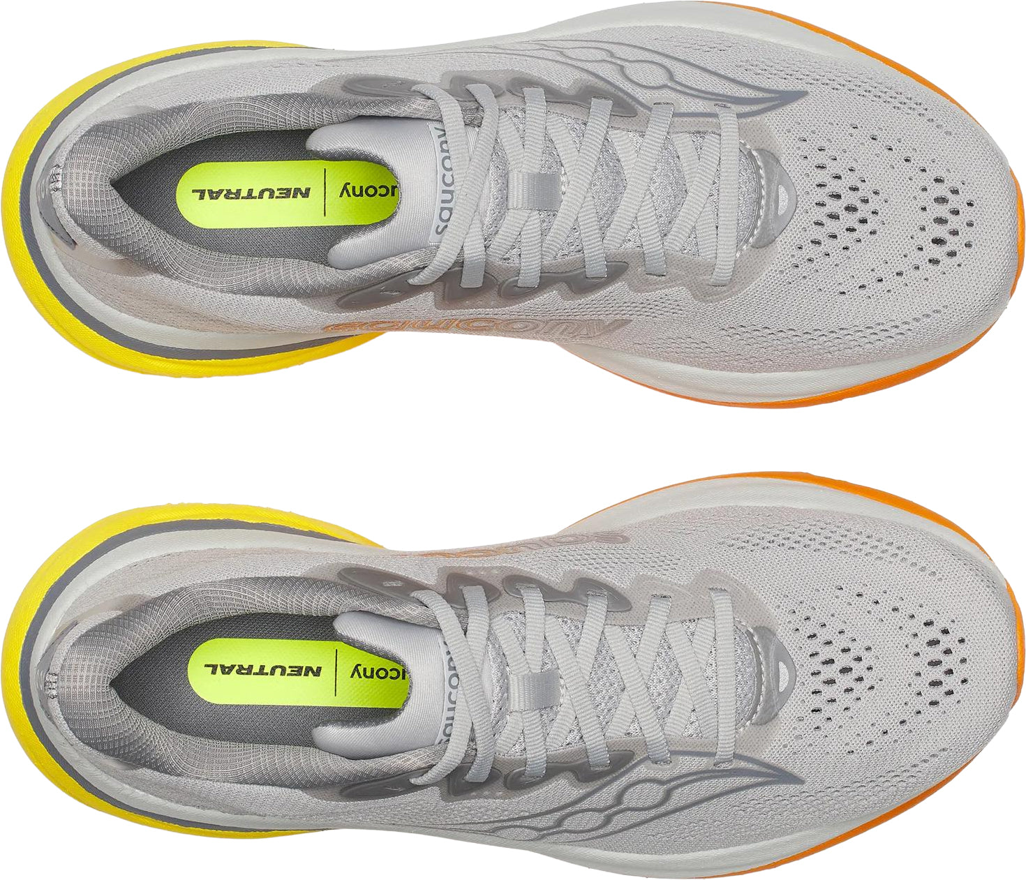 Saucony Ride 19 Mens Running Shoes - Grey