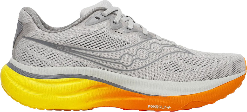 Saucony Ride 19 Mens Running Shoes - Grey