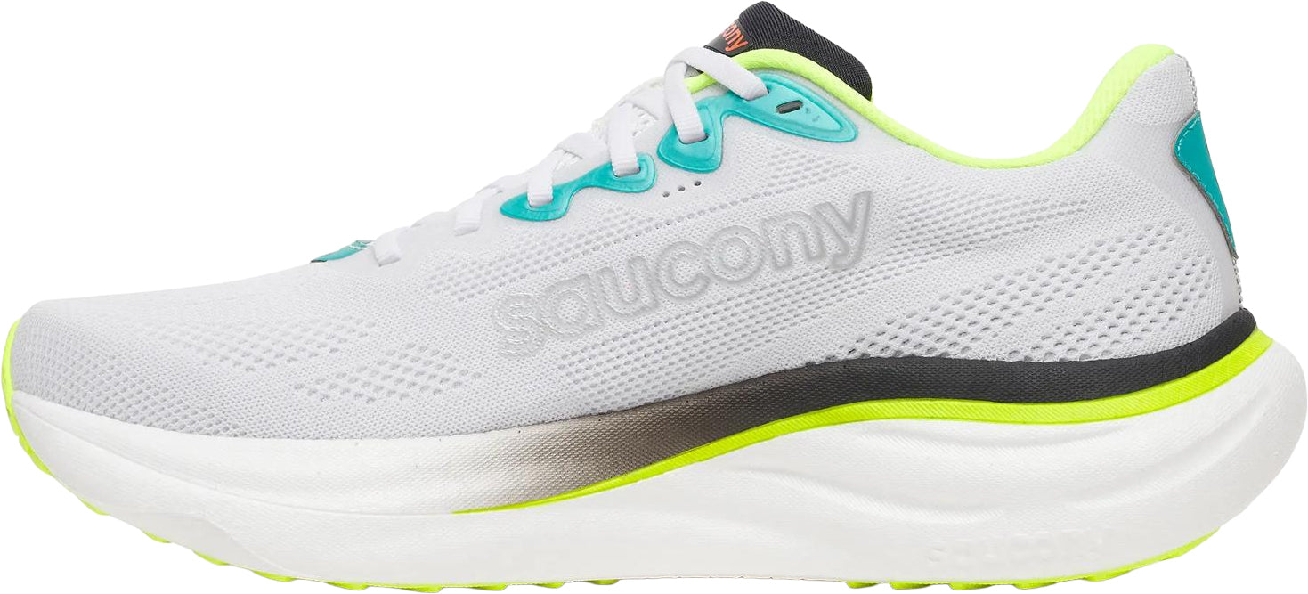 Saucony Ride 19 Mens Running Shoes - White