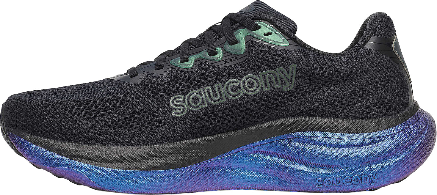 Saucony Ride 19 Mens Running Shoes - Black