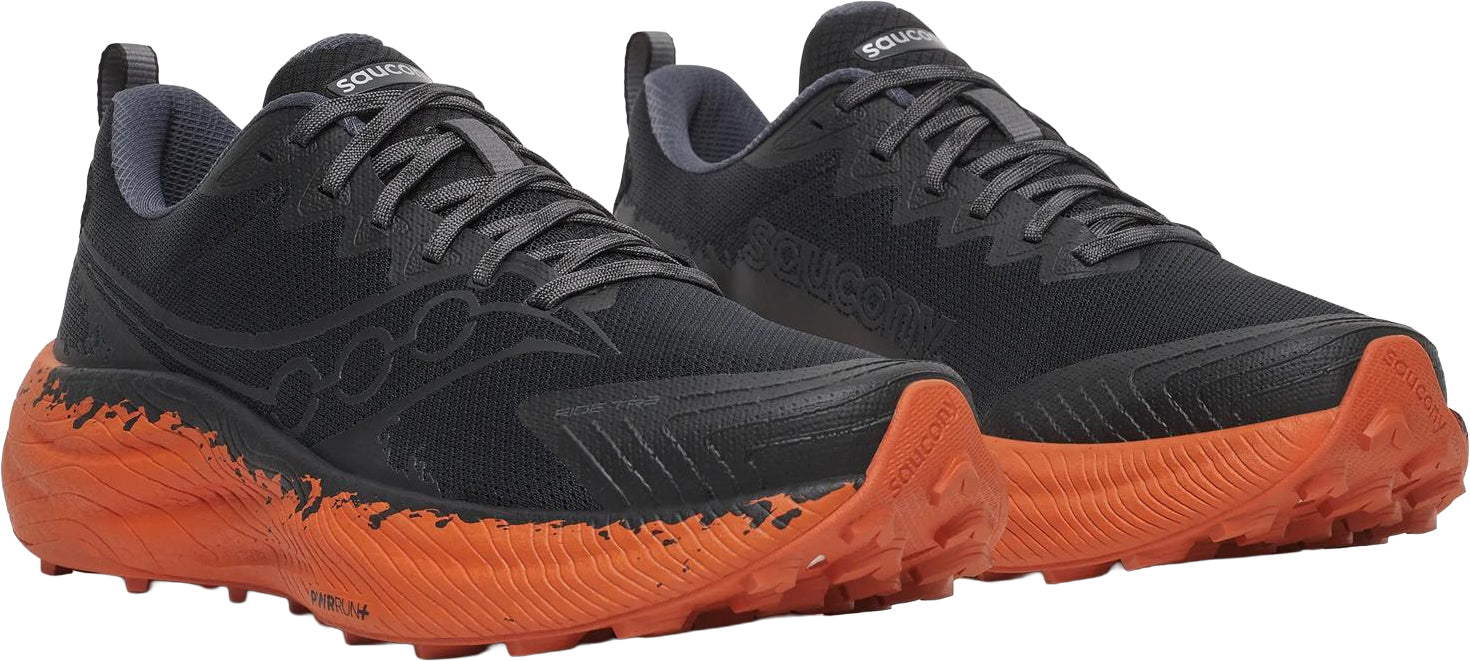 Saucony Ride TR3 Mens Trail Running Shoes - Black