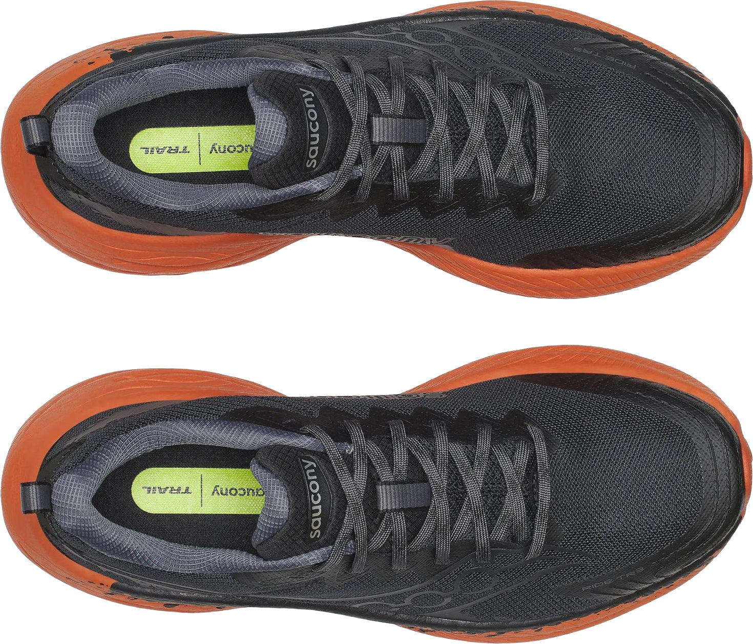 Saucony Ride TR3 Mens Trail Running Shoes - Black
