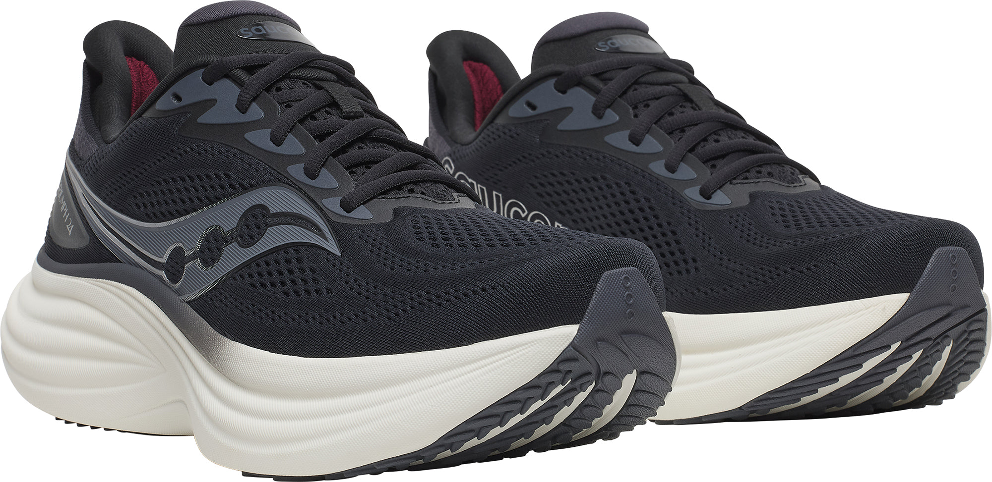 Saucony Triumph 24 Mens Running Shoes - Black
