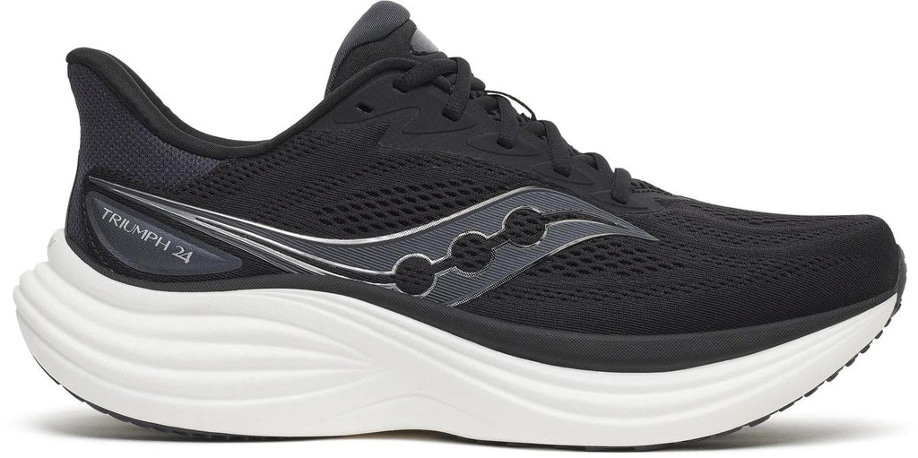Saucony Triumph 24 Mens Running Shoes - Black
