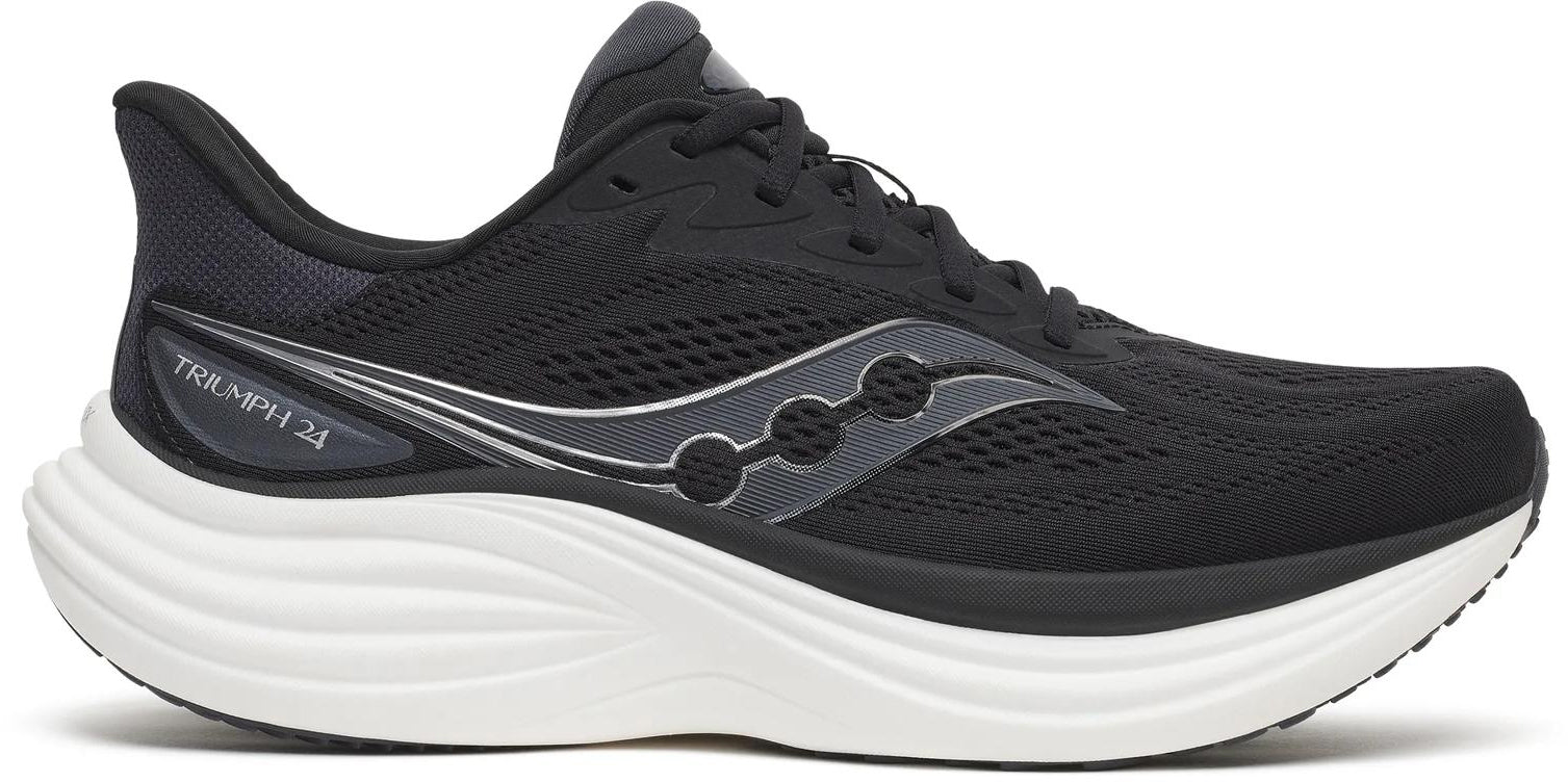 Saucony Triumph 24 Mens Running Shoes - Black