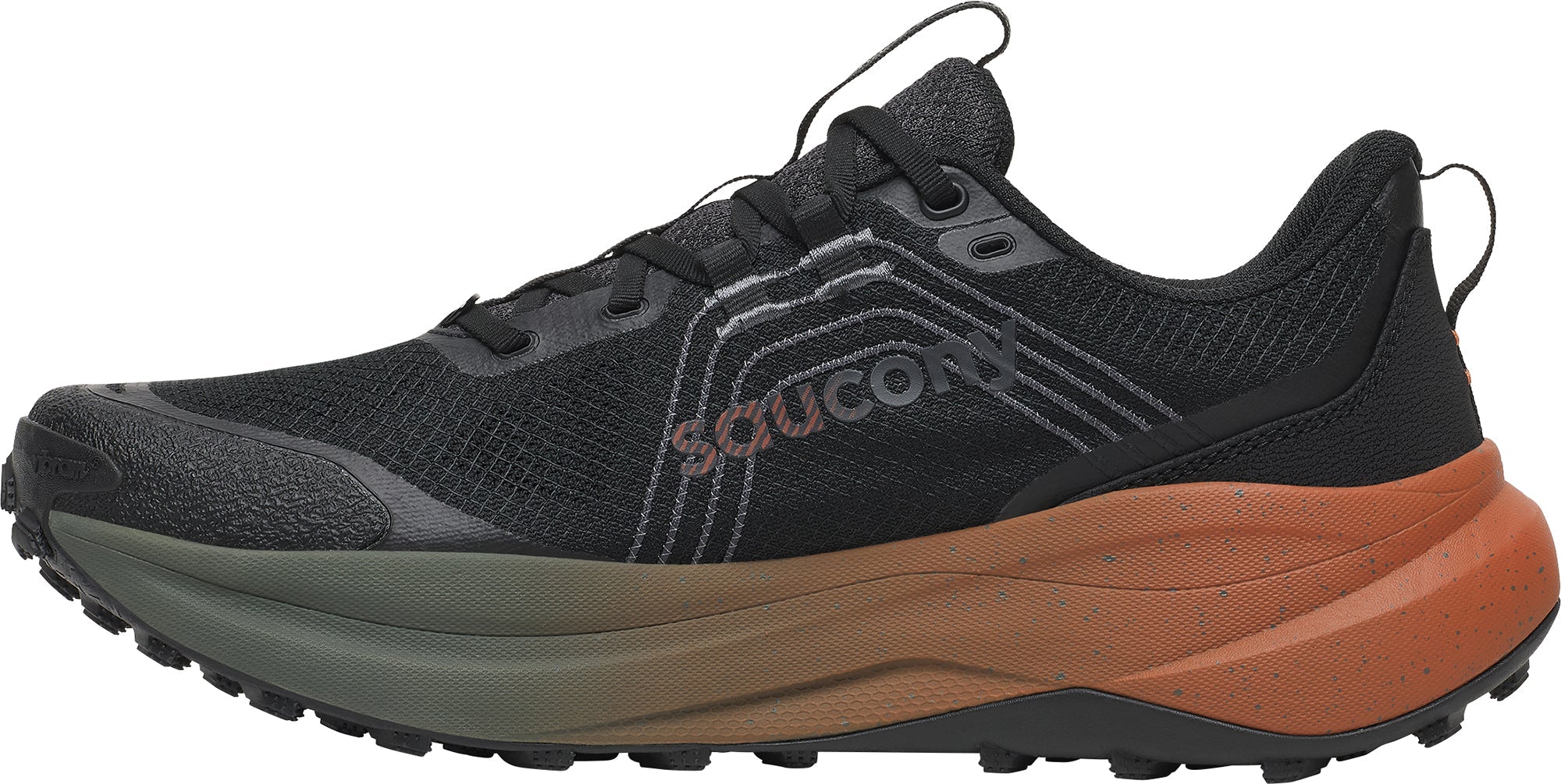 Saucony Xodus Ultra 4 Mens Trail Running Shoes - Black