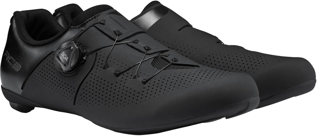 Shimano RC302 Mens Road Cycling Shoes - Black