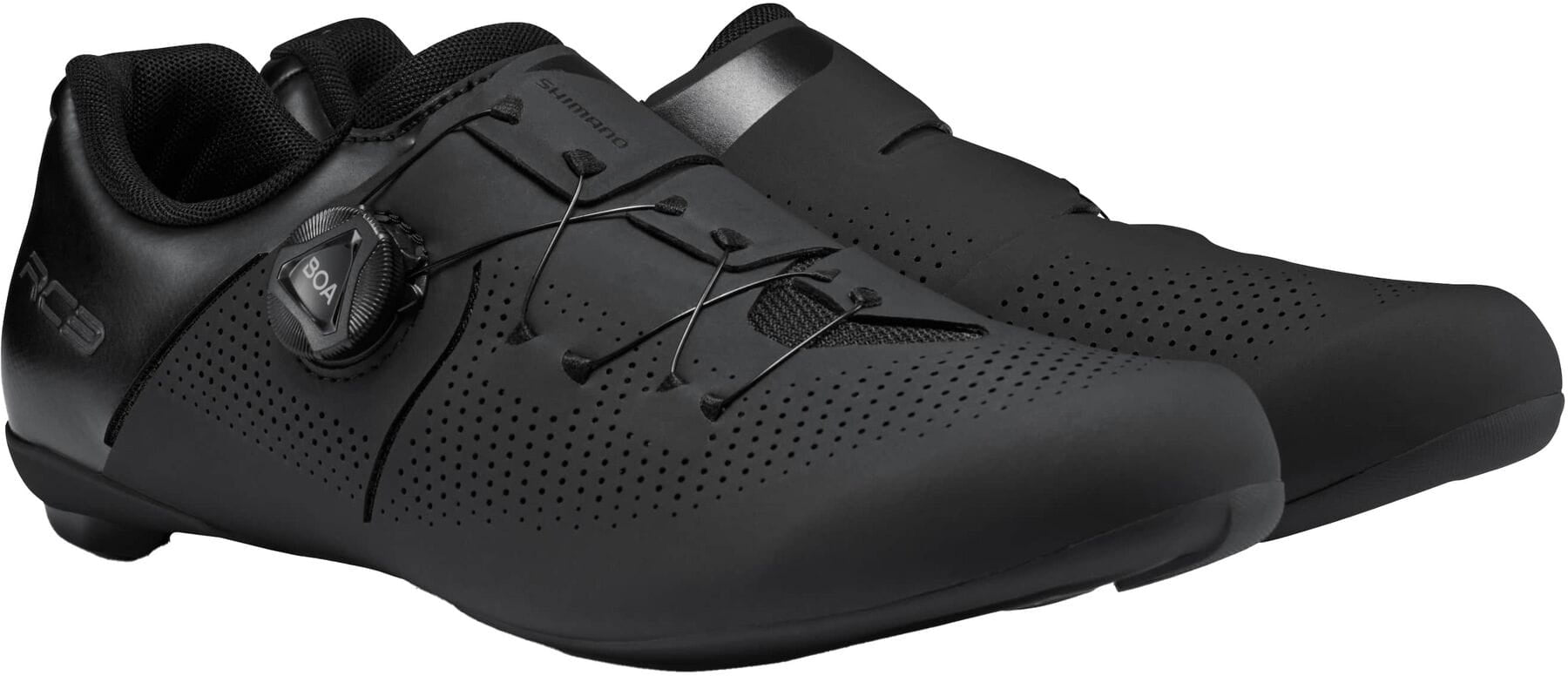Shimano RC302 Mens Road Cycling Shoes - Black