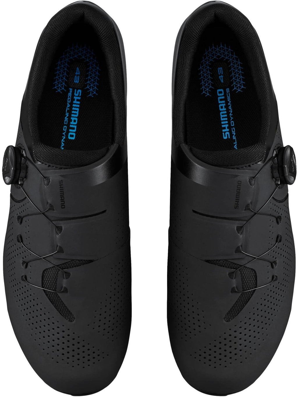 Shimano RC302 Mens Road Cycling Shoes - Black