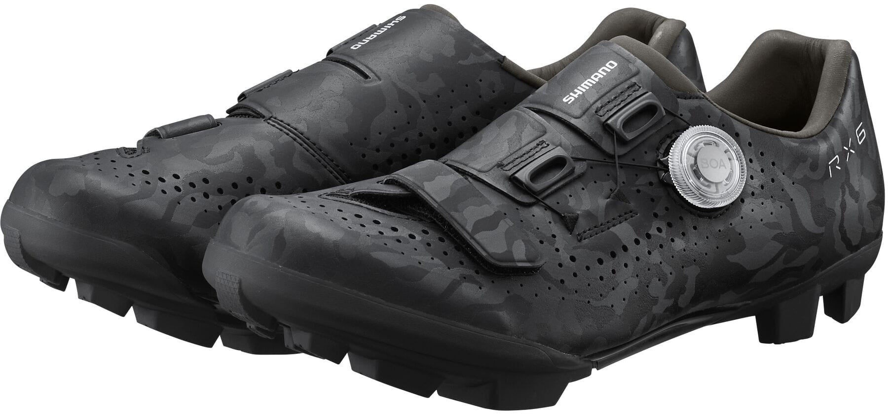 Shimano RX600 Mens Gravel Cycling Shoes - Black