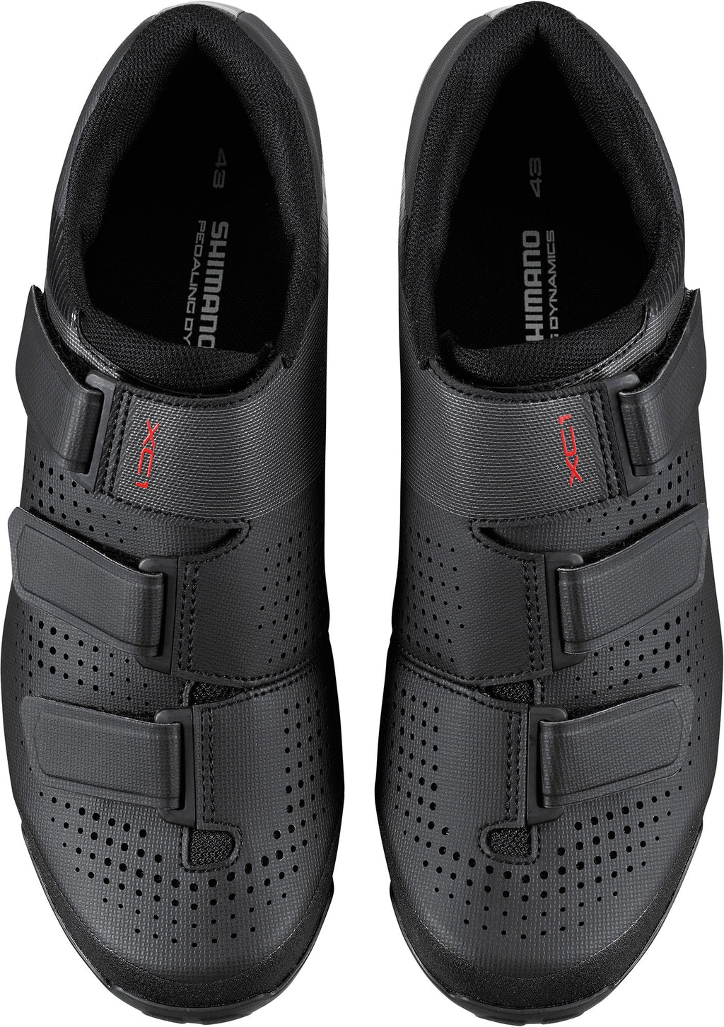 Shimano XC100 Mens MTB Cycling Shoes - Black