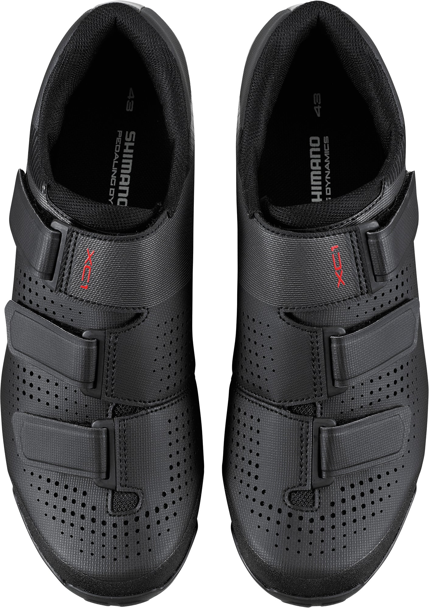 Shimano XC100 Mens MTB Cycling Shoes - Black