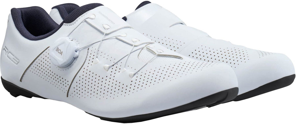 Shimano RC302 Mens Road Cycling Shoes - White