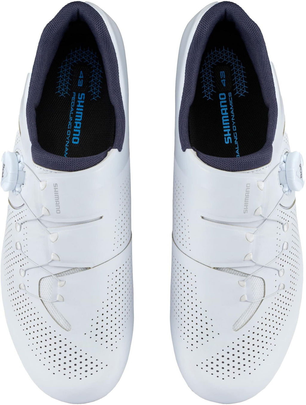 Shimano RC302 Mens Road Cycling Shoes - White