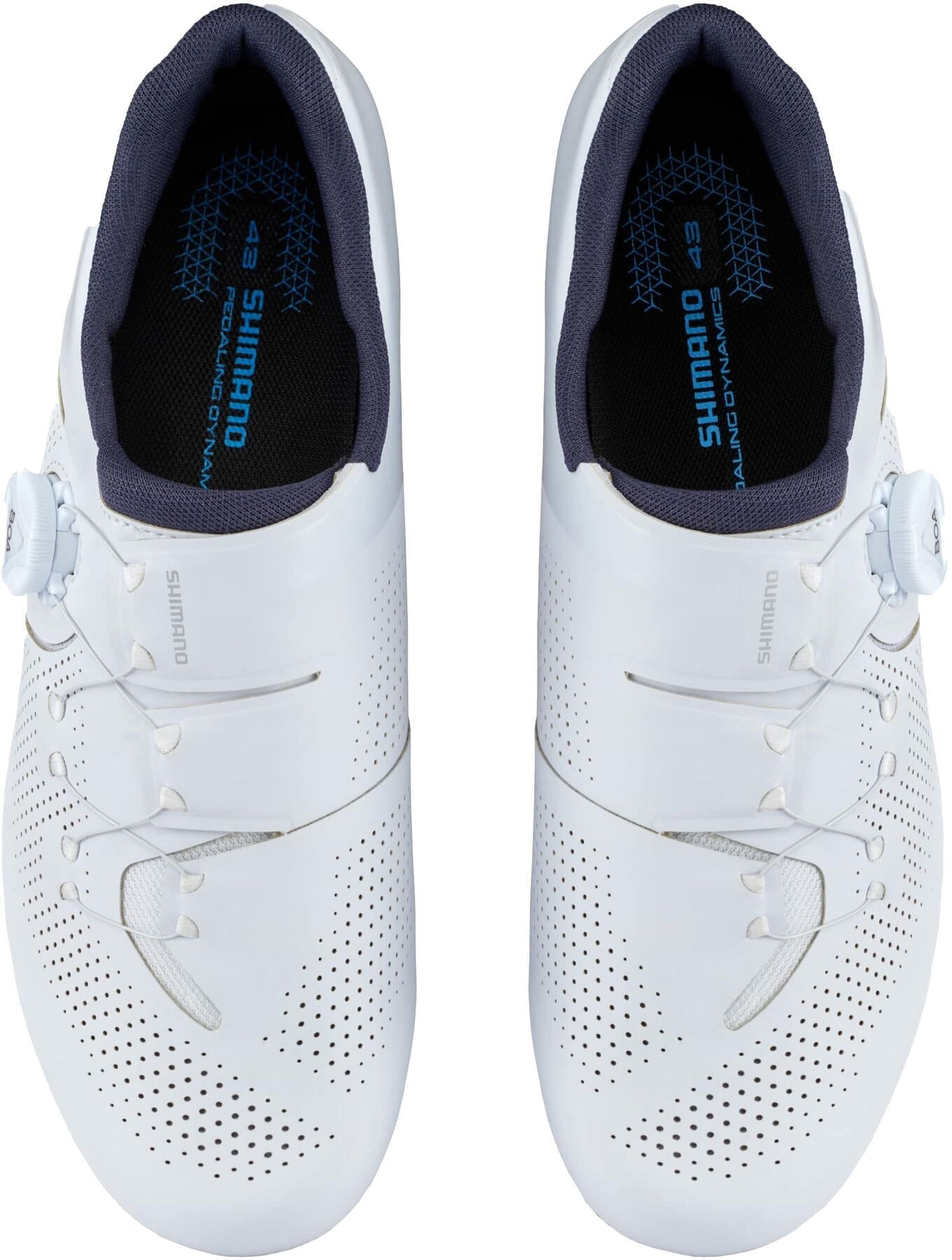 Shimano RC302 Mens Road Cycling Shoes - White