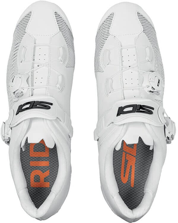 Sidi Genius 10 Knit Mens Cycling Shoes - White