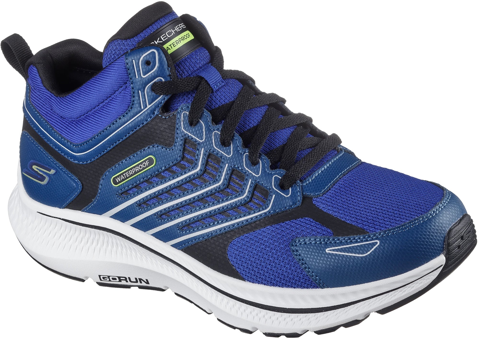 Skechers Go Run Consistent 2.0 Waterproof Mens Running Shoes - Blue