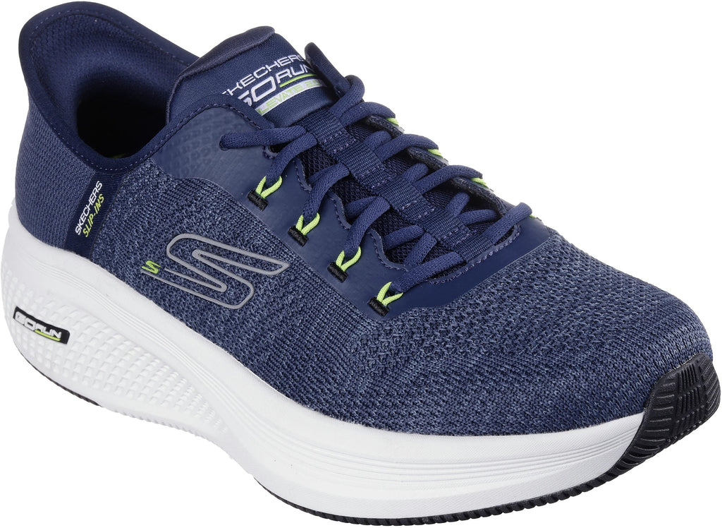 Skechers Go Run Elevate 2.0 EXTRA WIDE FIT Mens Running Shoes - Blue