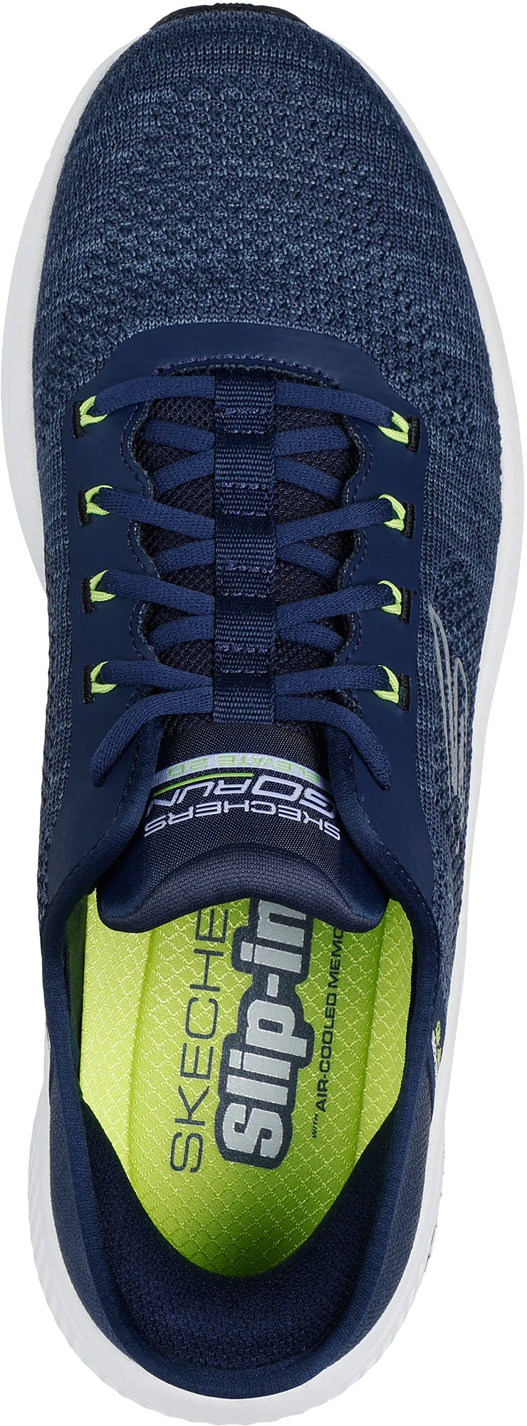 Skechers Go Run Elevate 2.0 EXTRA WIDE FIT Mens Running Shoes - Blue