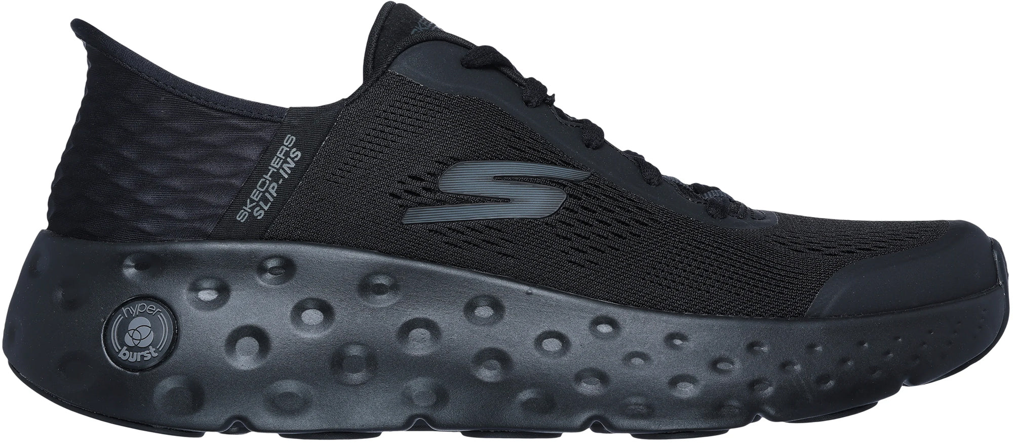 Skechers Max Cushioning Hyper Craze 2.0 Mens Running Shoes - Black