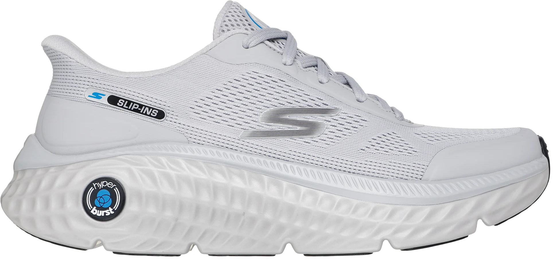 Skechers Max Cushioning Hyper Craze 2.0 Mens Running Shoes - Grey