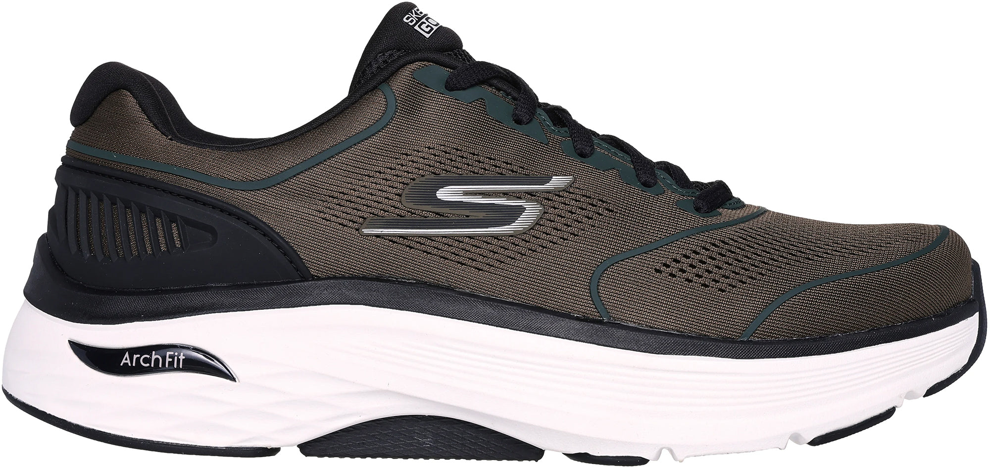 Skechers Max Cushioning Switchboard Mens Running Shoes - Green
