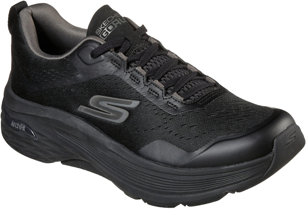 Skechers Max Cushioning Mens Running Shoes - Black