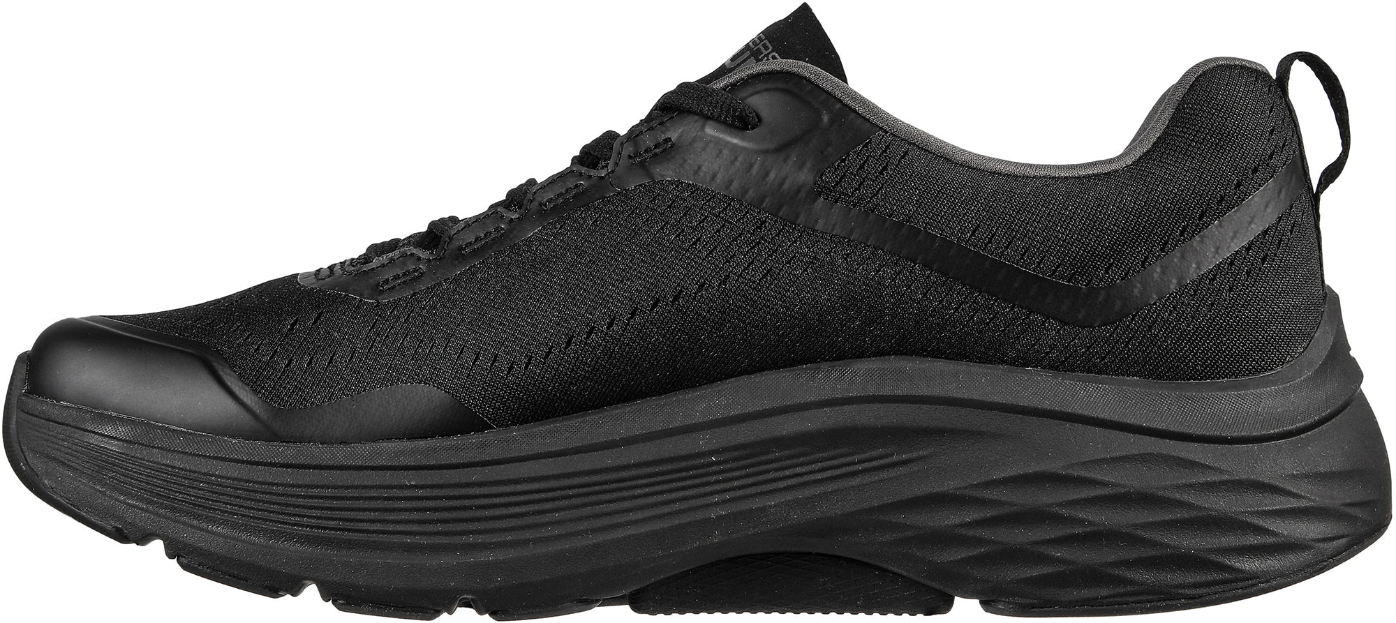 Skechers Max Cushioning Mens Running Shoes - Black