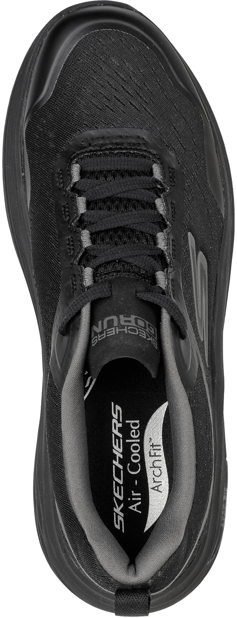 Skechers Max Cushioning Mens Running Shoes - Black
