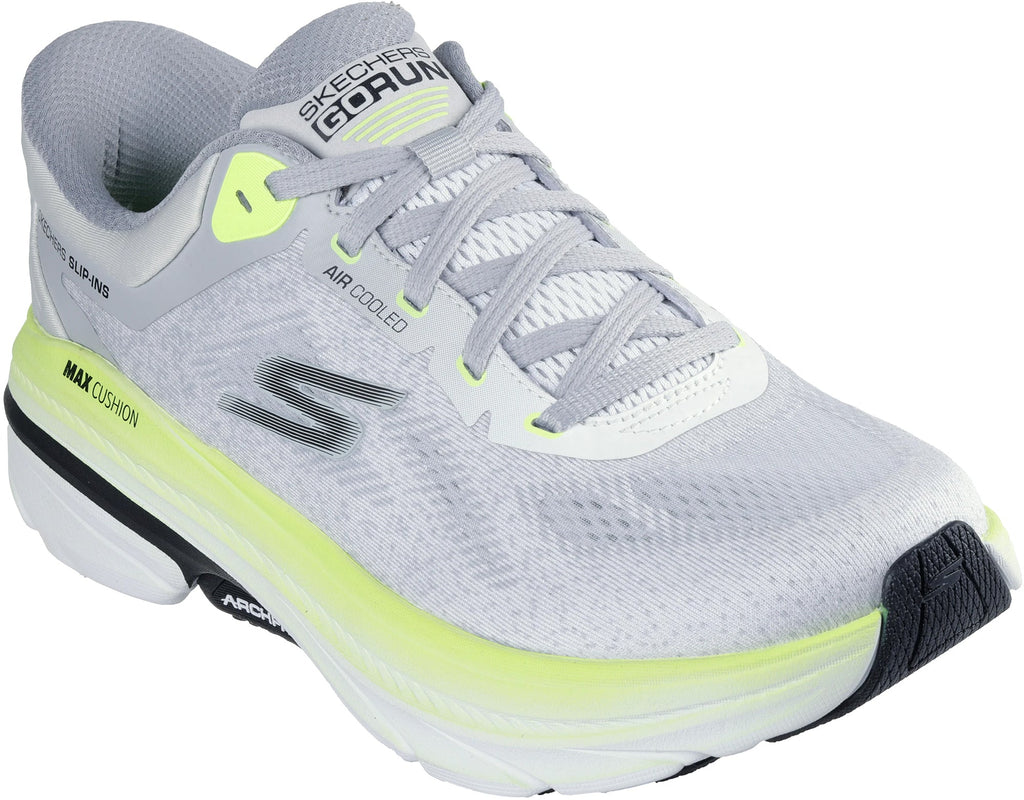 Skechers Performance Max Cushioning Cool Core Mens Running Shoes - Grey