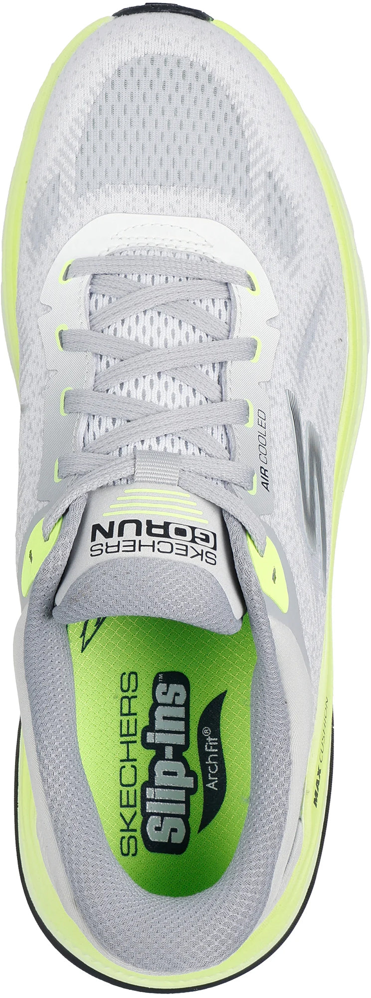 Skechers Performance Max Cushioning Cool Core Mens Running Shoes - Grey
