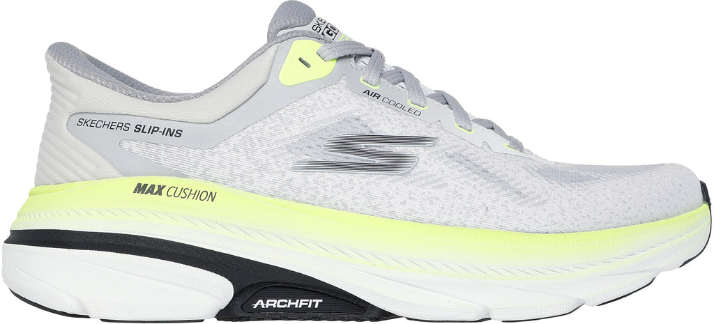 Skechers Performance Max Cushioning Cool Core Mens Running Shoes - Grey