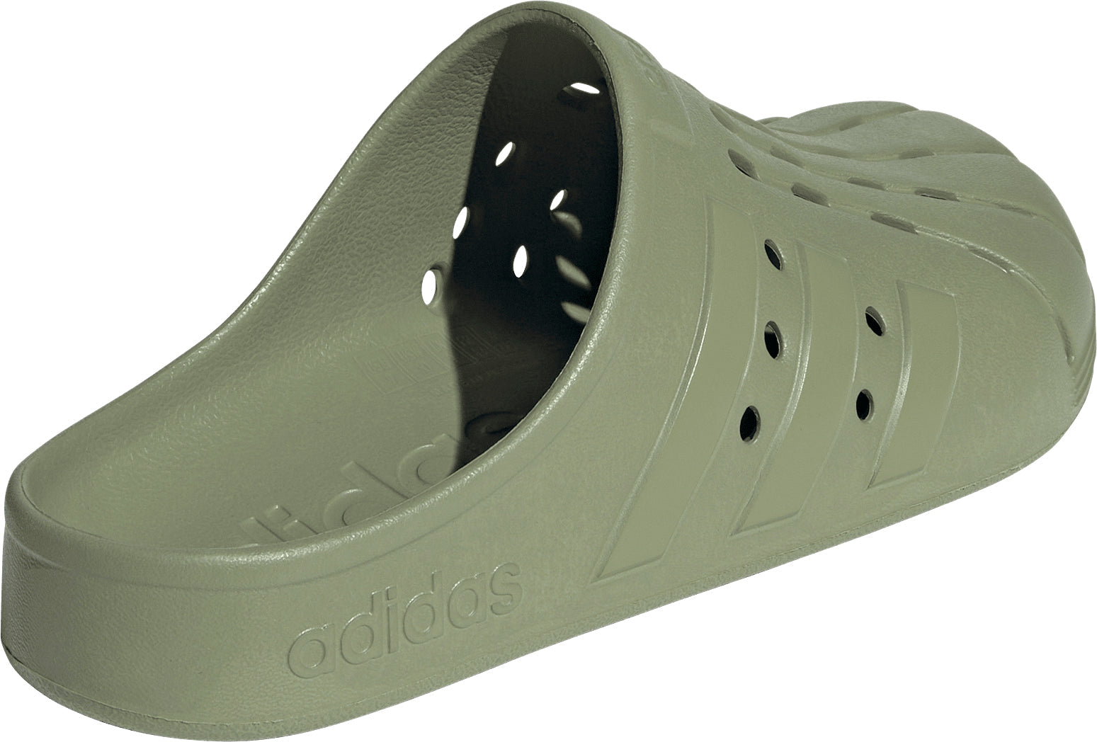 adidas Adilette Clog Sliders - Green