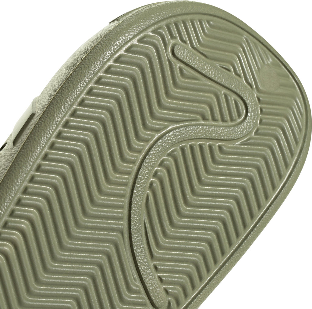 adidas Adilette Clog Sliders - Green