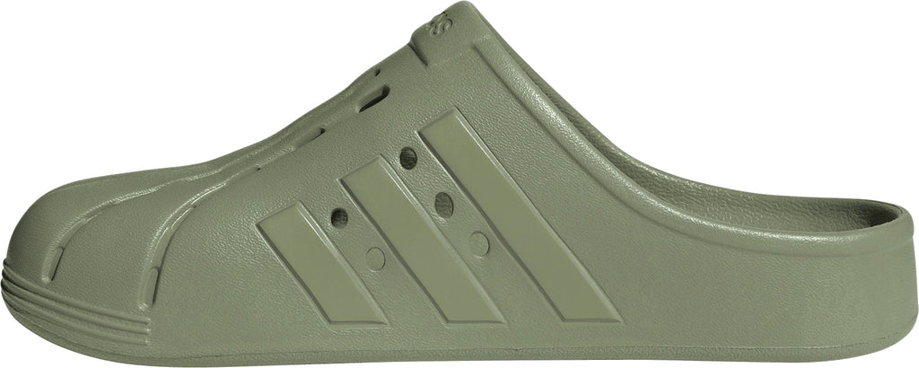 adidas Adilette Clog Sliders - Green