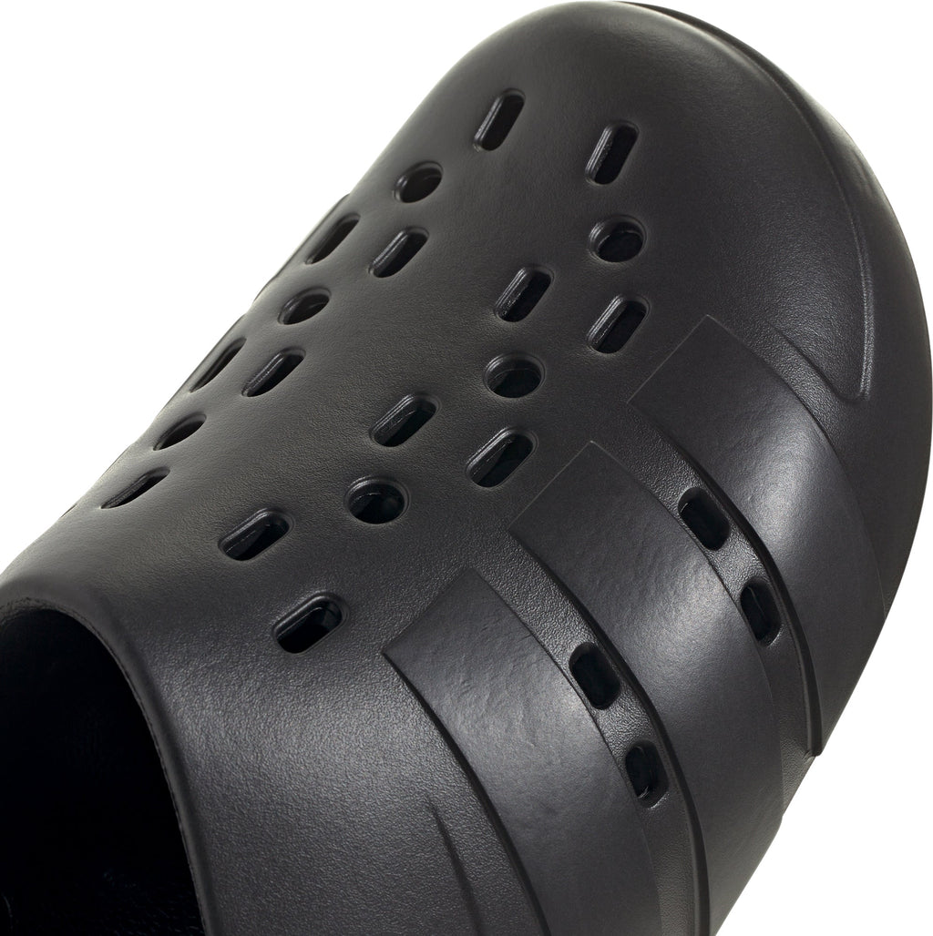 adidas Adilette Clog Sliders - Black