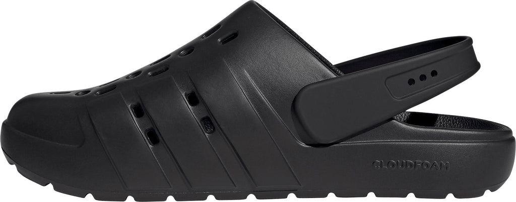 adidas Adilette Clog Sliders - Black