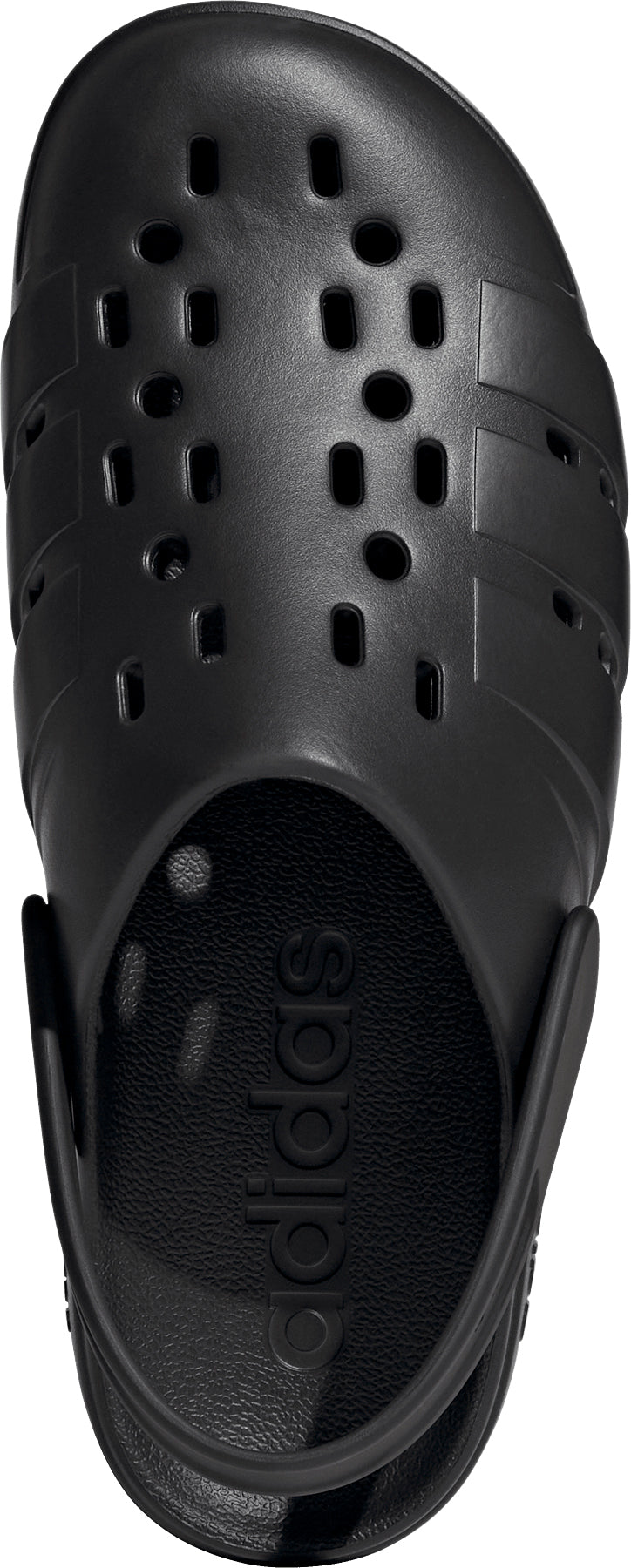 adidas Adilette Clog Sliders - Black