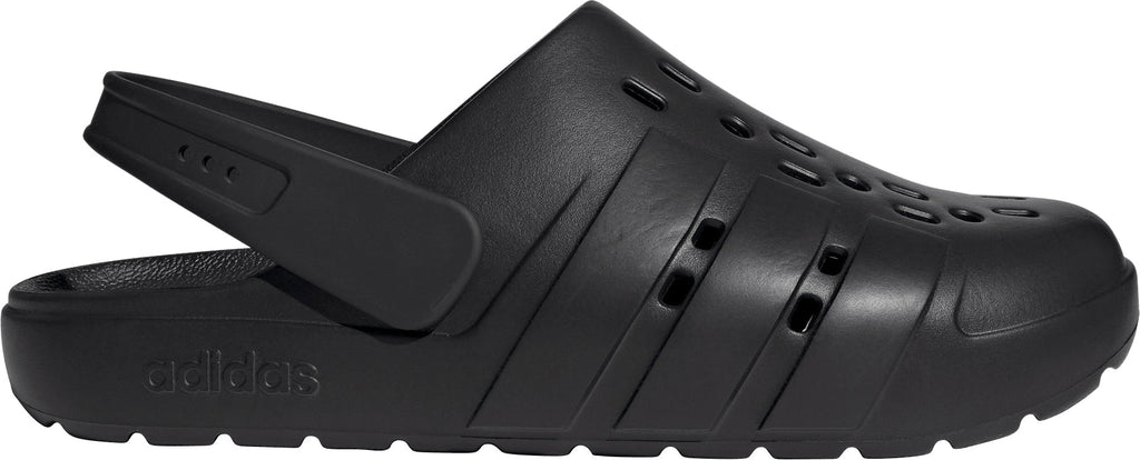 adidas Adilette Clog Sliders - Black
