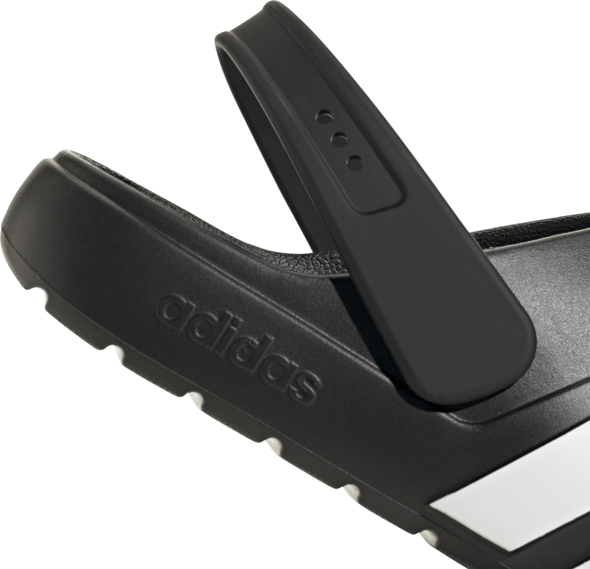 adidas Adilette Clog Sliders - Black