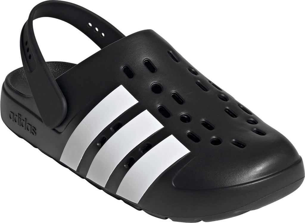 adidas Adilette Clog Sliders - Black