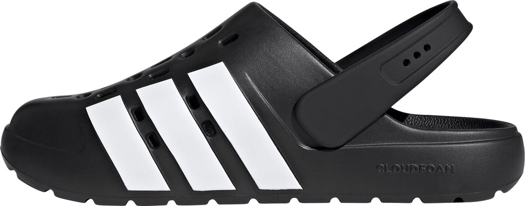 adidas Adilette Clog Sliders - Black