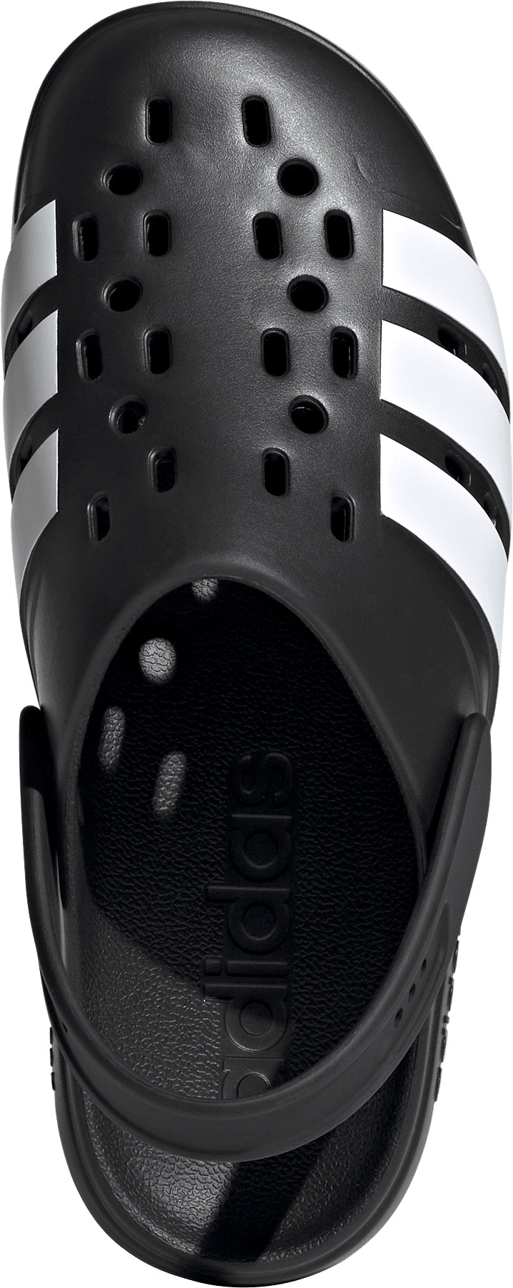 adidas Adilette Clog Sliders - Black