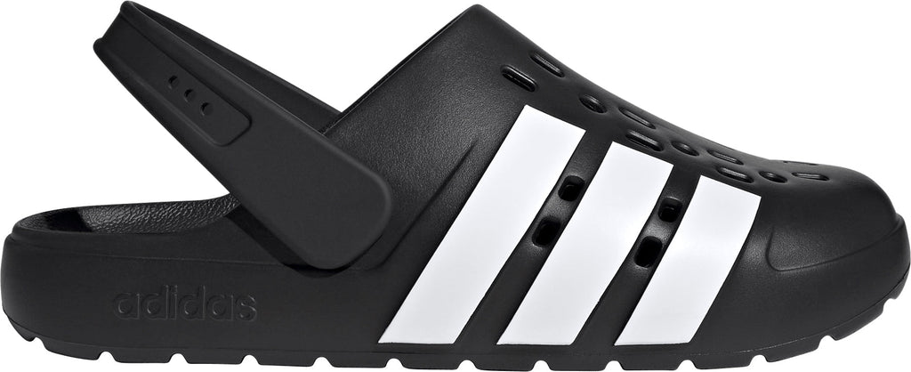 adidas Adilette Clog Sliders - Black