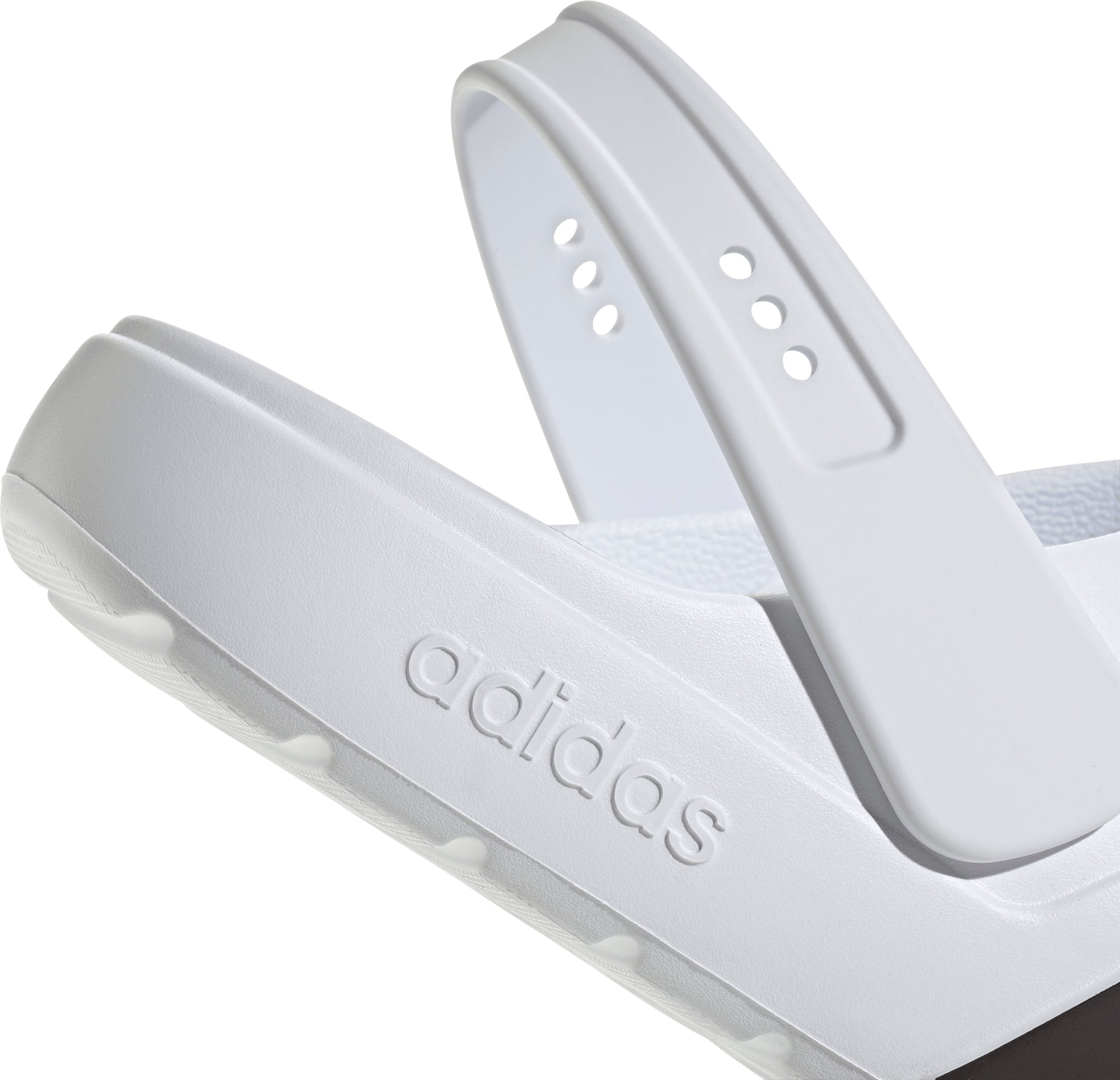 adidas Adilette Clog Sliders - White