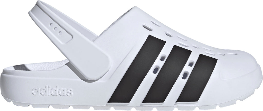 adidas Adilette Clog Sliders - White