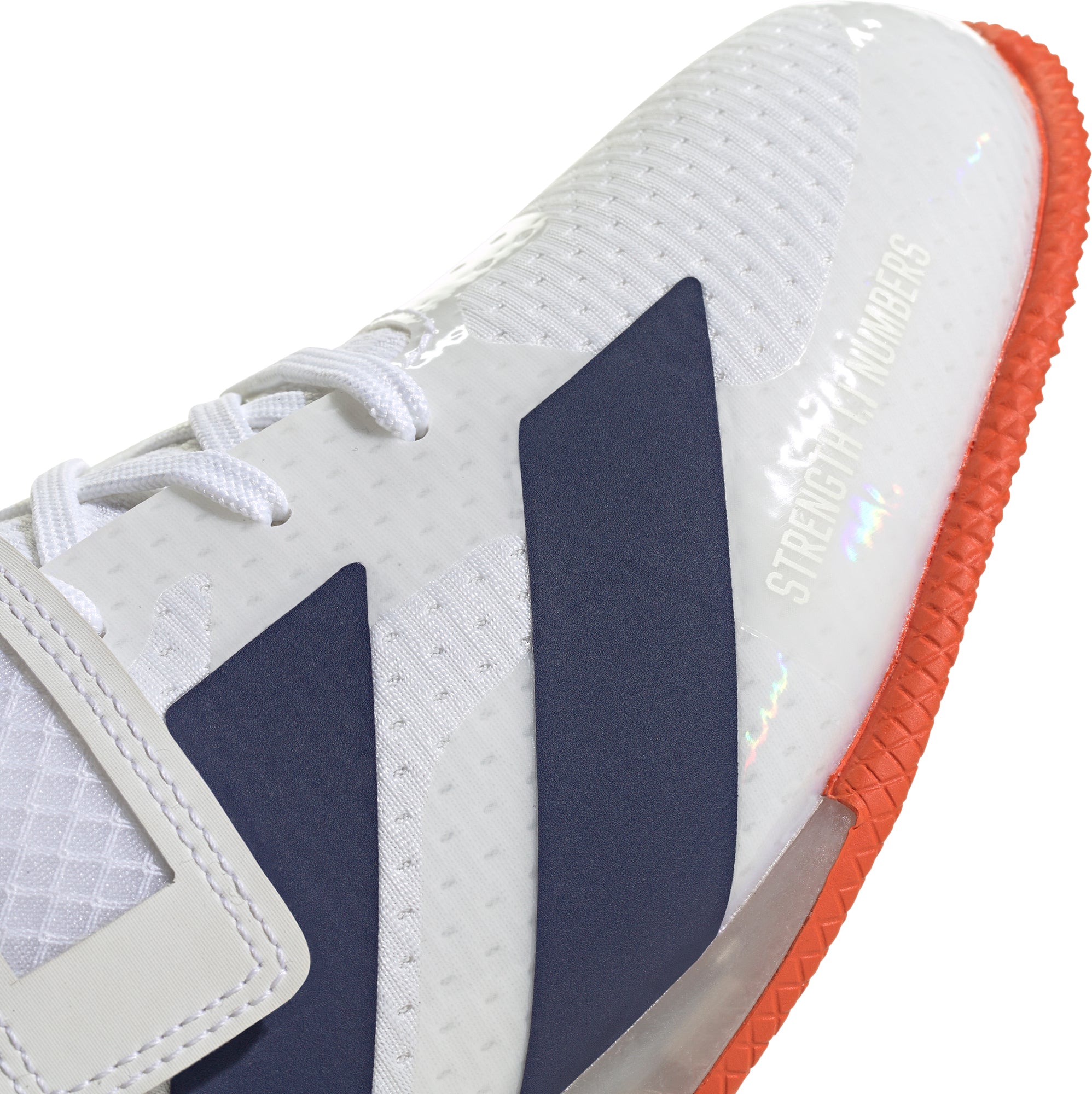 adidas Adipower 3 Mens Weightlifting Shoes - White