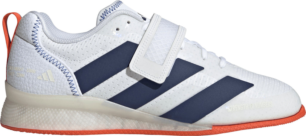 adidas Adipower 3 Mens Weightlifting Shoes - White